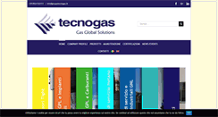 Desktop Screenshot of gruppotecnogas.it